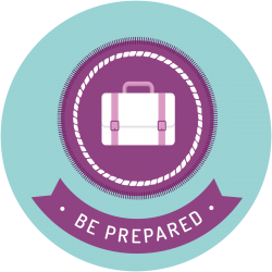Be prepared scout badge icon
