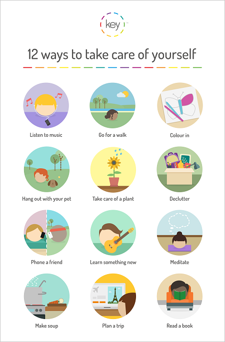 12 ways to take care of yourself