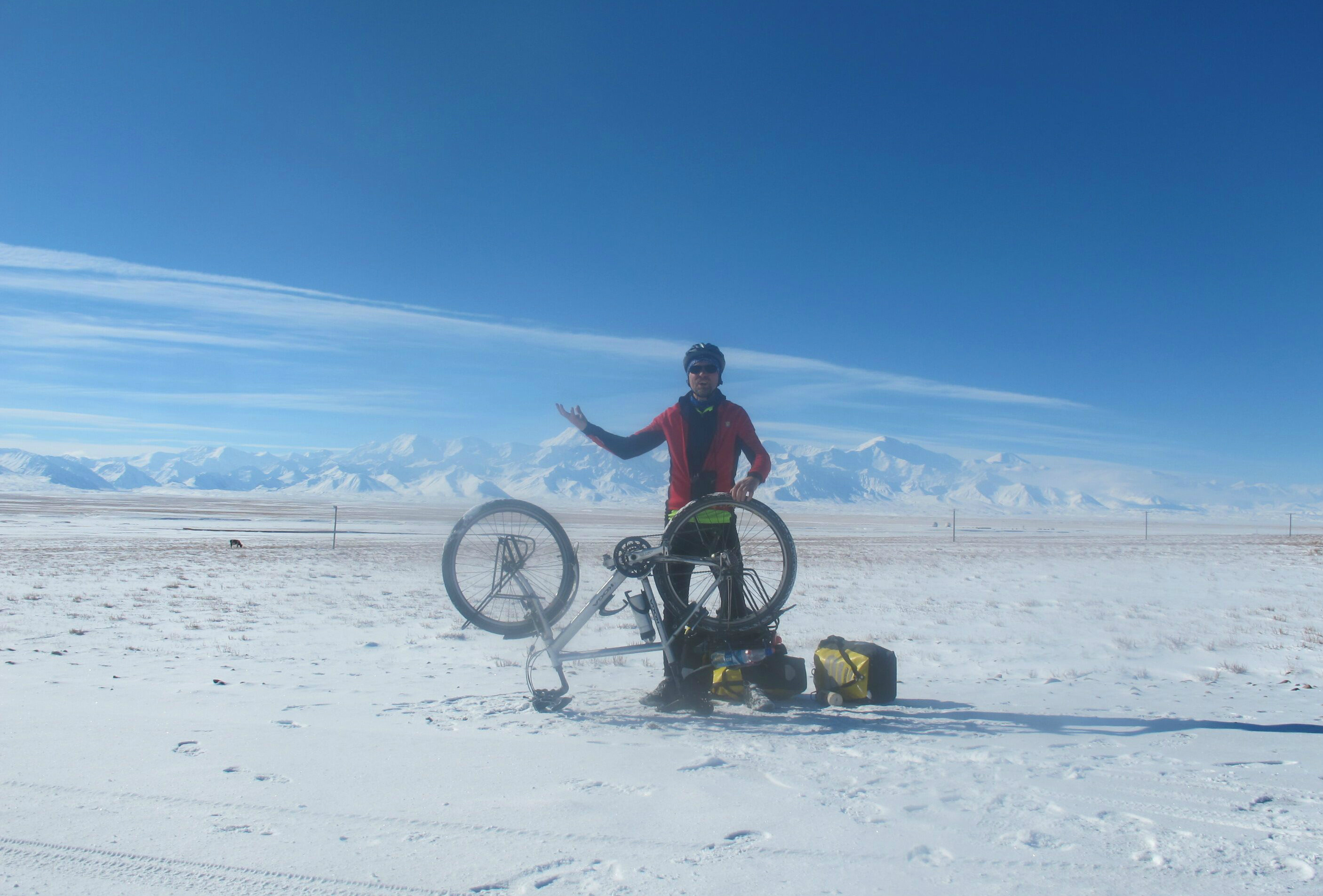 Puncture in Pamirs